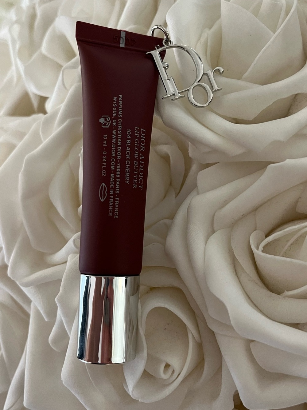 Dior Addict Lip Glow Butter #104 black cherry new in box - Picture 4 of 12